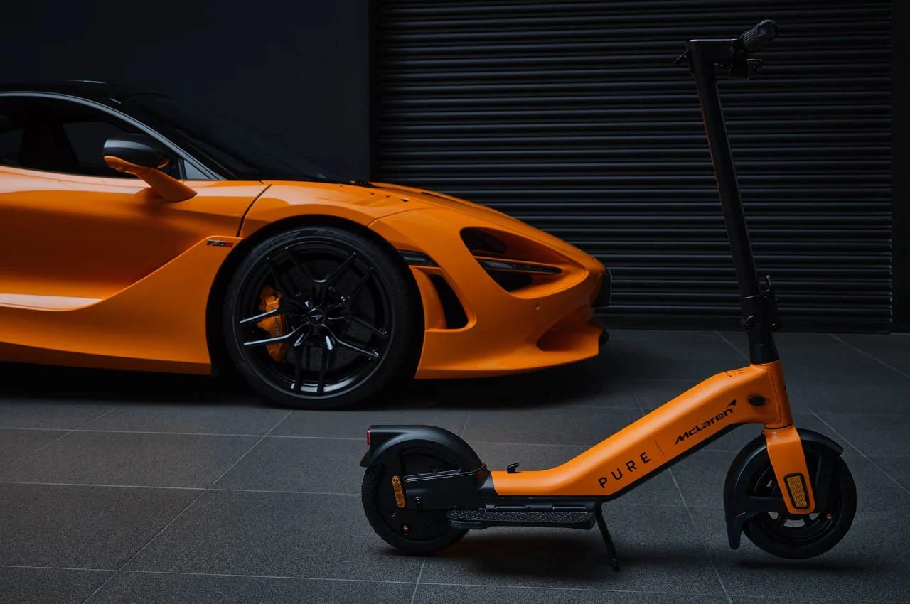 McLaren выпустила электросамокат с электродвигателем мощностью 710 Вт | Технологии