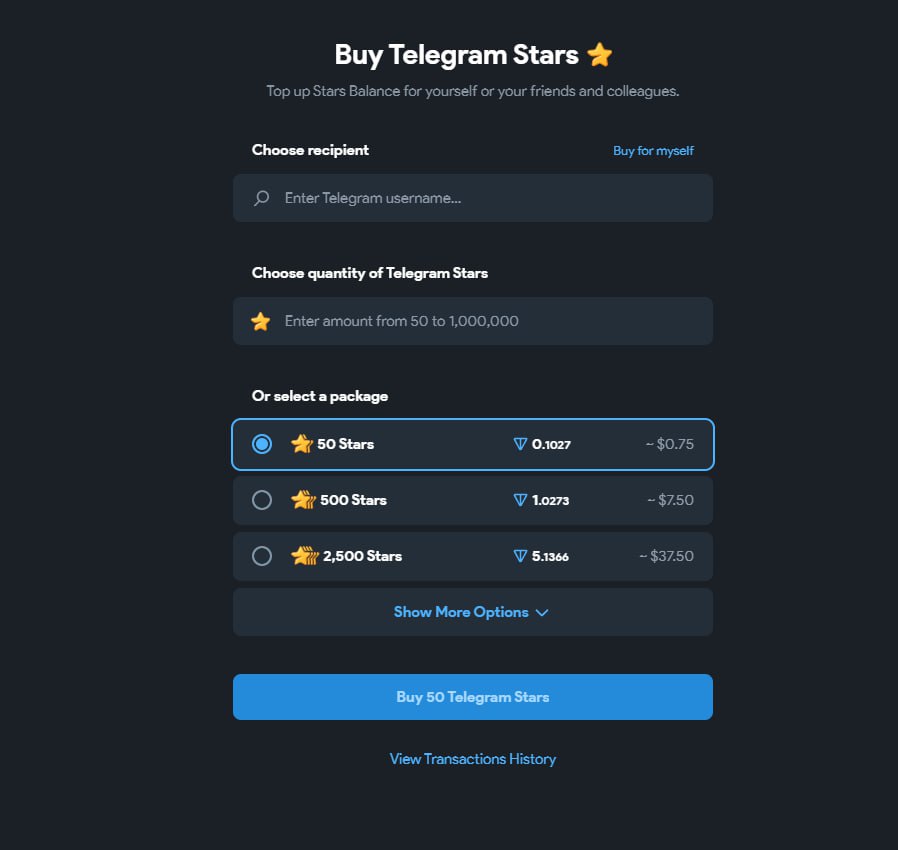 На платформе Fragment теперь можно купить Telegram Stars | Все про Телеграм